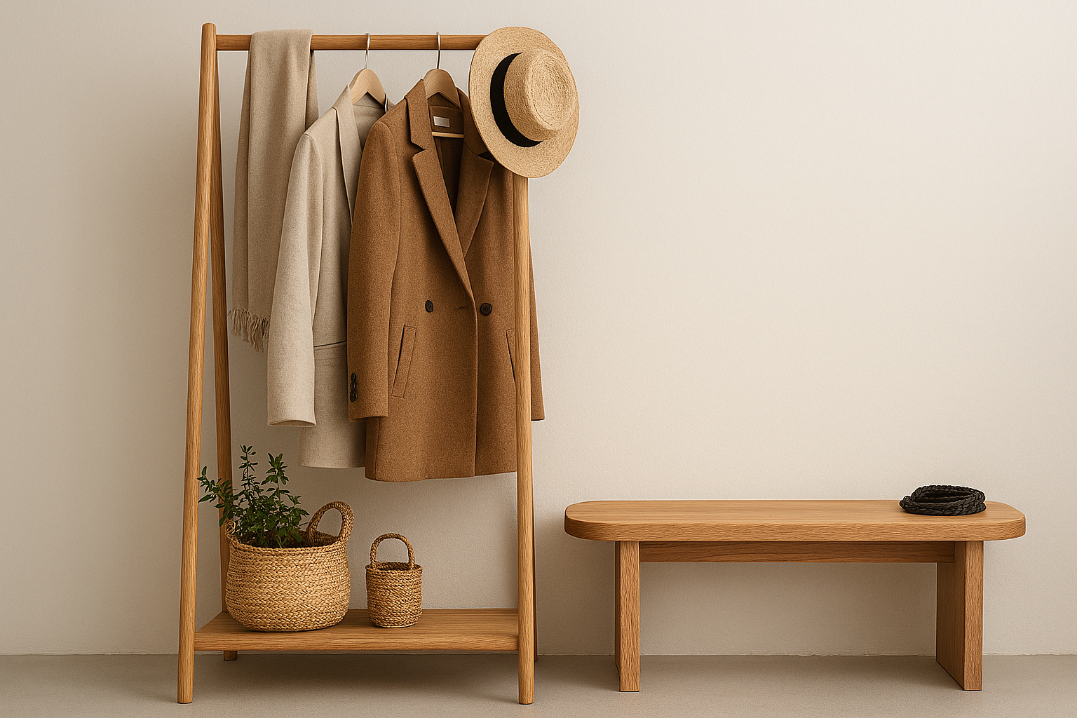 Oak bench - Himeji