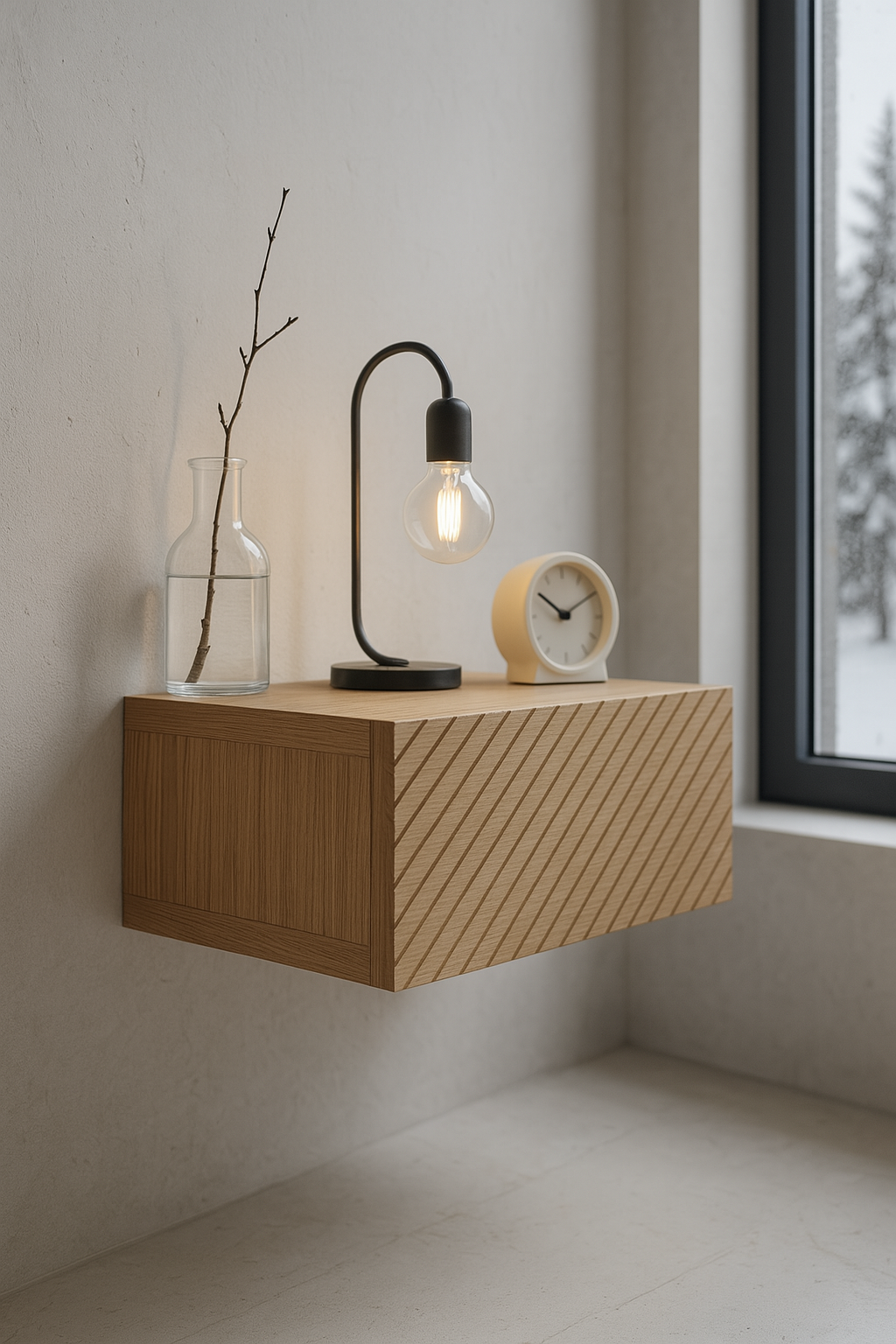 Floating Bedside Table – Fukushima