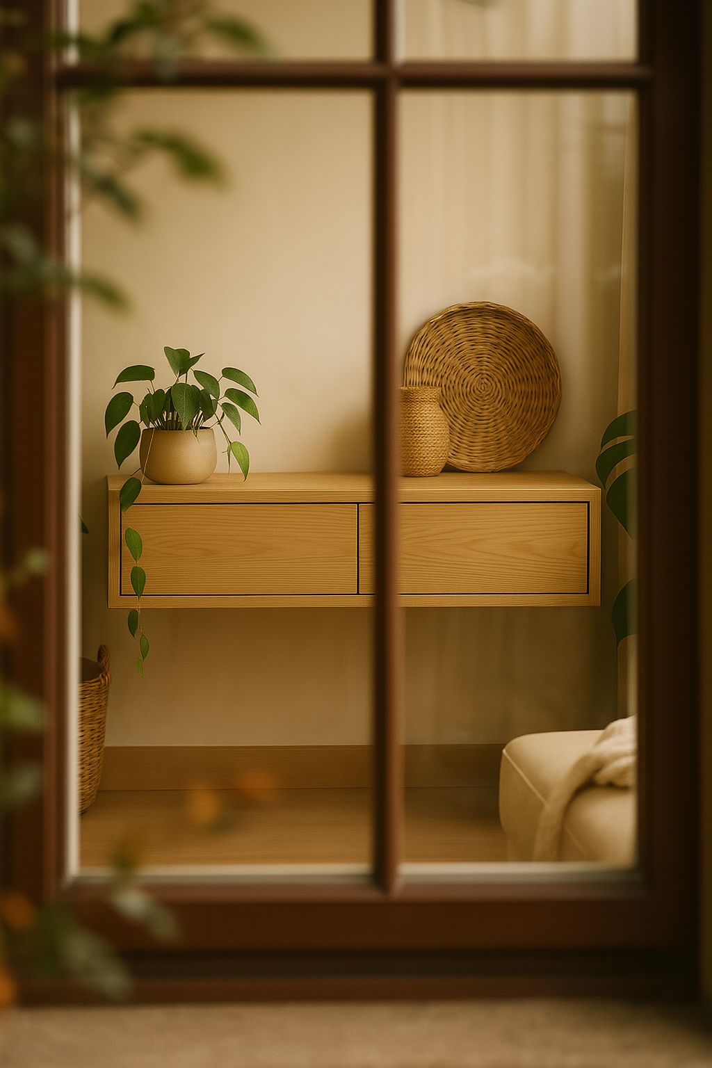 Floating Console Table – Berlin