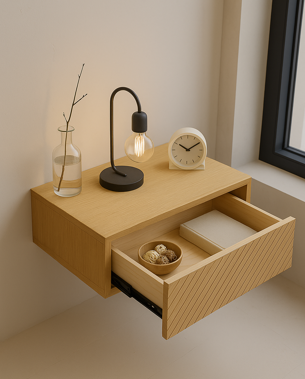 Floating Bedside Table – Fukushima