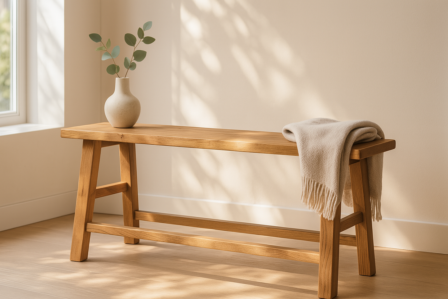 Oak Bench - Niseko