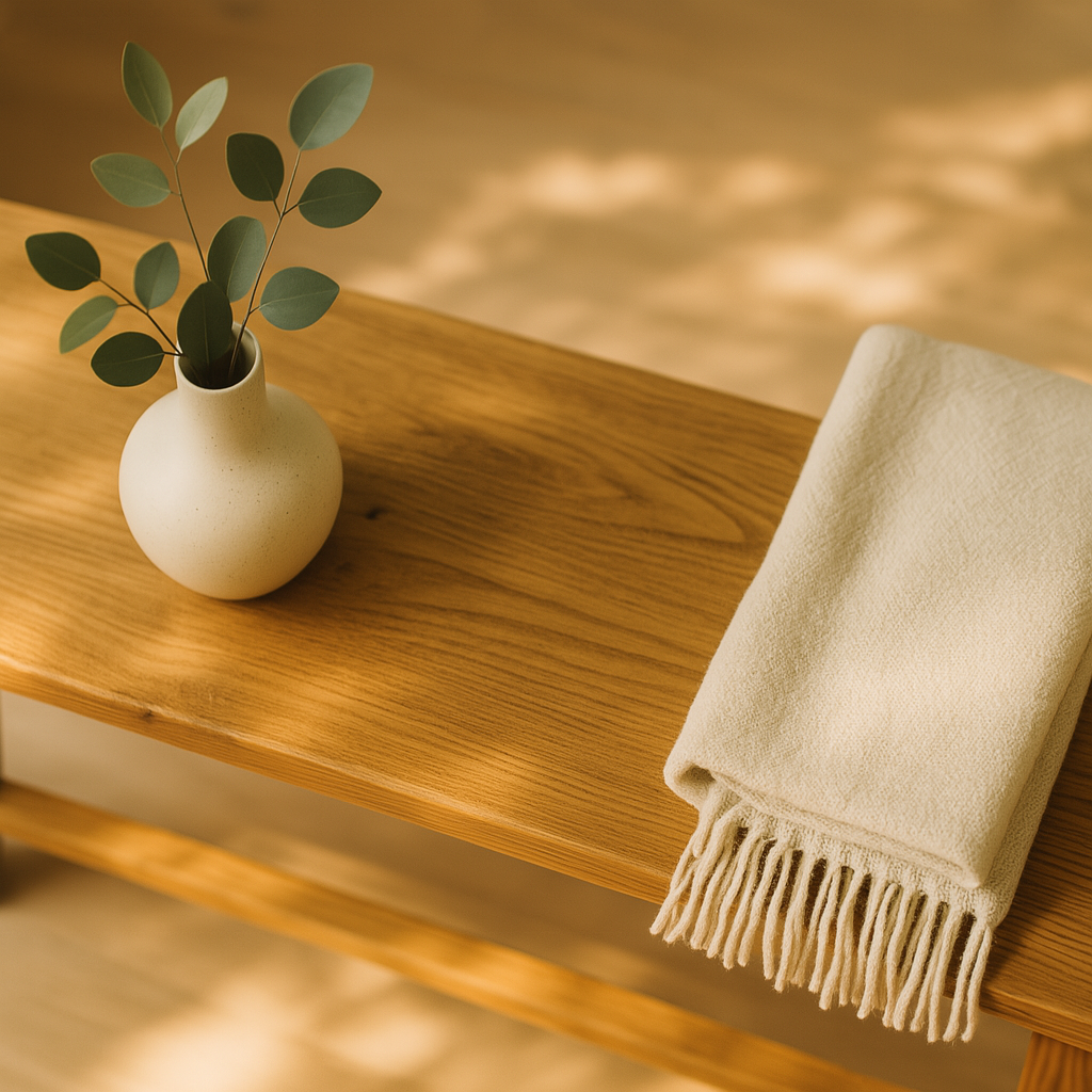 Oak Bench - Niseko
