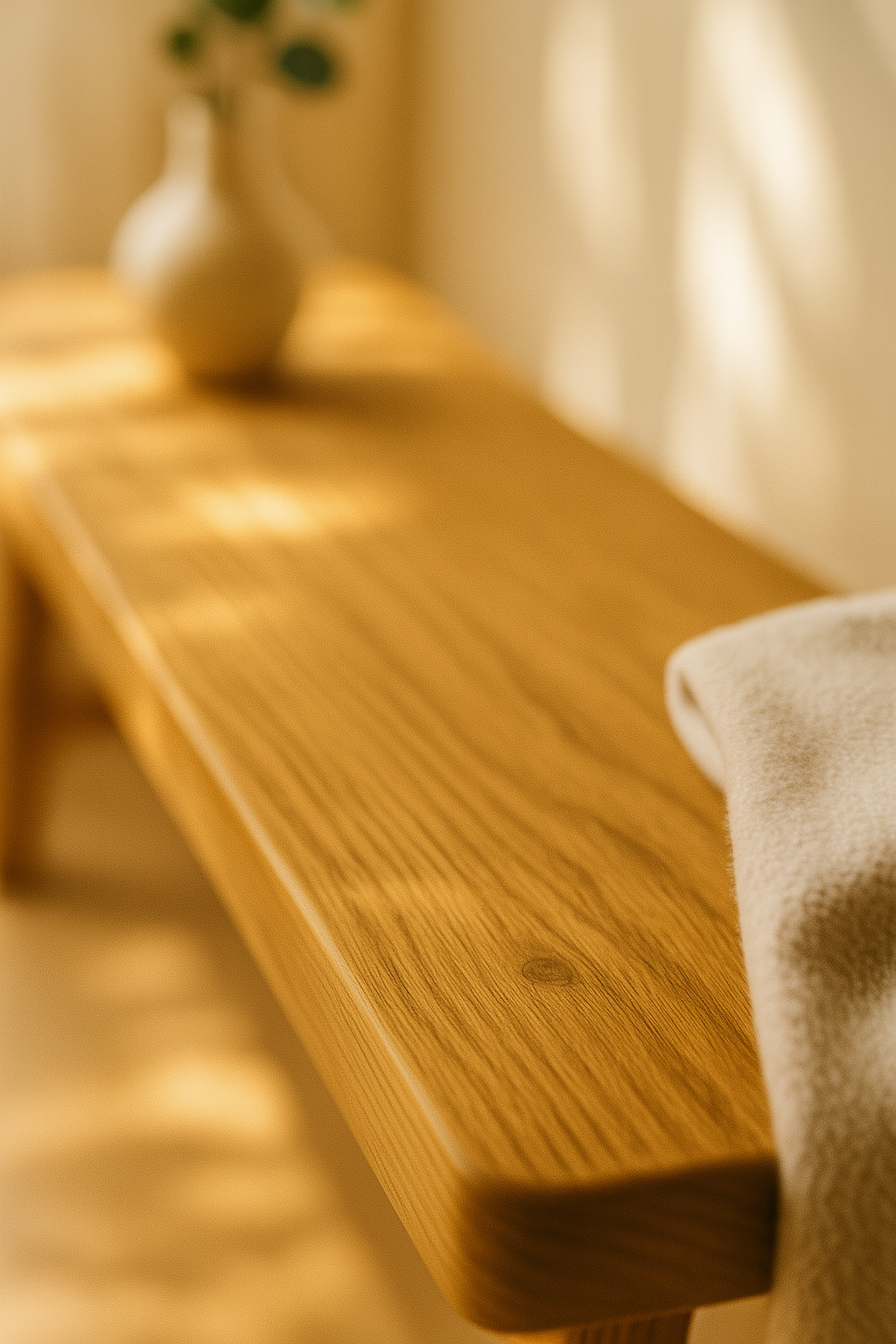 Oak Bench - Niseko