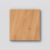 FUKUI oak finish samples — Natural, Brown and Black solid oak swatches