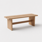 Bench Himeji — solid oak bench, Japanese-inspired design by FUKUI (photo 5)