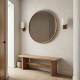 Bench Himeji — solid oak bench, Japanese-inspired design by FUKUI