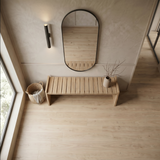 Bench Niseko — handcrafted solid oak bench by FUKUI (photo 3)
