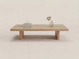 Coffee table Obihiro — solid oak Japandi coffee table, handcrafted by FUKUI (photo 4)