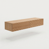 Console table Aomori — wall-mounted solid oak console table, handcrafted by FUKUI (photo 5)