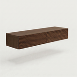 Console table Aomori — wall-mounted solid oak console table, handcrafted by FUKUI (photo 6)