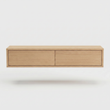 Console table Berlin — wall-mounted solid oak console table, handcrafted by FUKUI (photo 5)