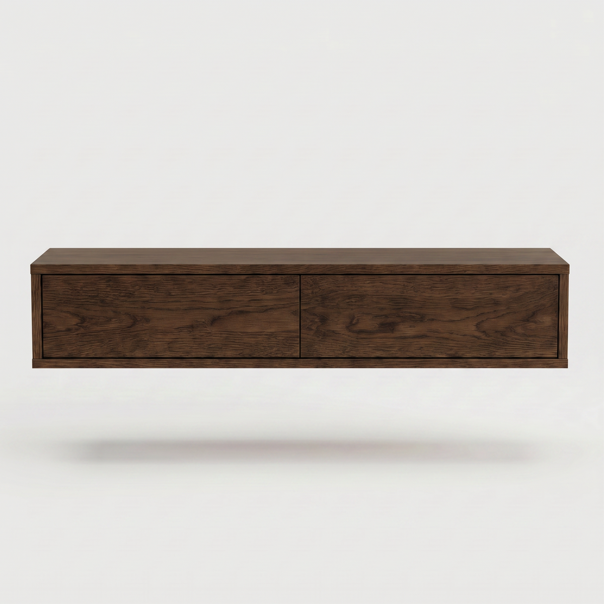 Console table Berlin — wall-mounted solid oak console table, handcrafted by FUKUI (photo 6)