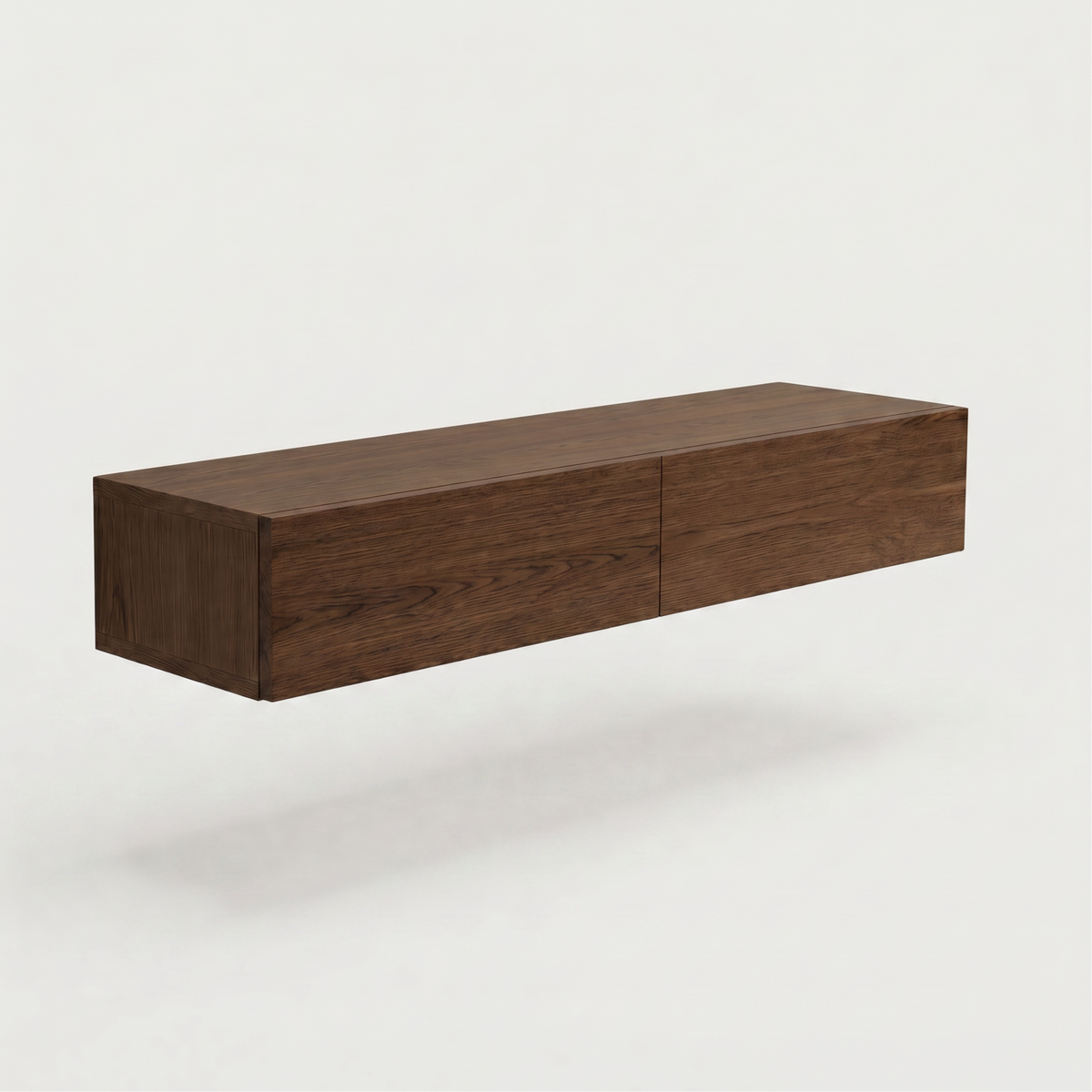 Console table Morioka — wall-mounted solid oak console table, handcrafted by FUKUI (photo 6)