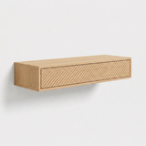 Console table Nagano — wall-mounted solid oak console table, handcrafted by FUKUI (photo 5)