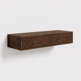 Console table Nagano — wall-mounted solid oak console table, handcrafted by FUKUI (photo 6)