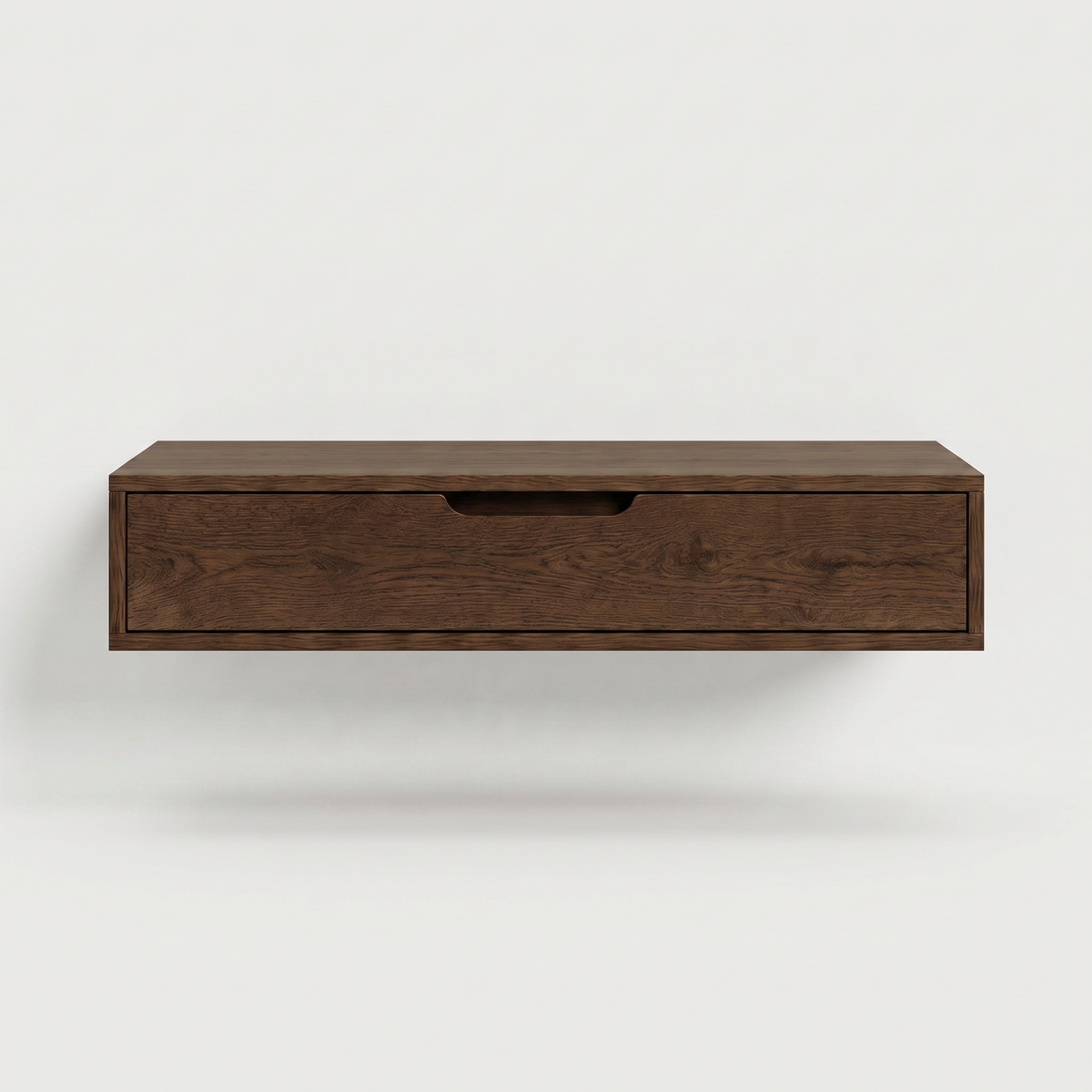 Console table Nara — wall-mounted solid oak console table, handcrafted by FUKUI (photo 6)