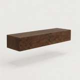 Console table Tsu — narrow wall-mounted solid oak console table, handcrafted by FUKUI (photo 6)