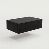 Bedside table Fukushima — wall-mounted solid oak nightstand, handcrafted by FUKUI (photo 7)