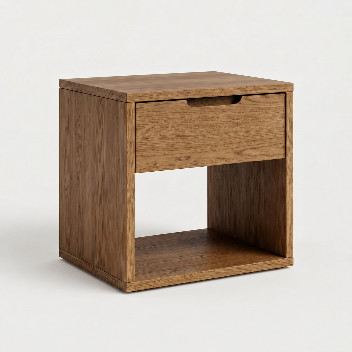 Nightstand Niigata — solid oak bedside table, handcrafted by FUKUI (photo 6)