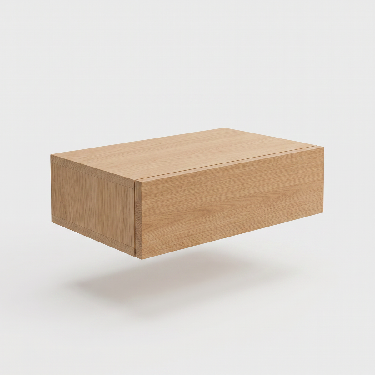 Bedside table Sendai — floating solid oak nightstand with soft-close drawer, by FUKUI (photo 6)