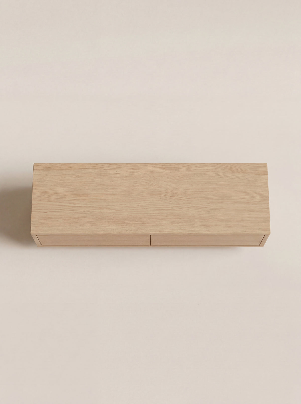 TV cabinet Oita — low-profile solid oak TV cabinet, Japandi design by FUKUI (photo 4)